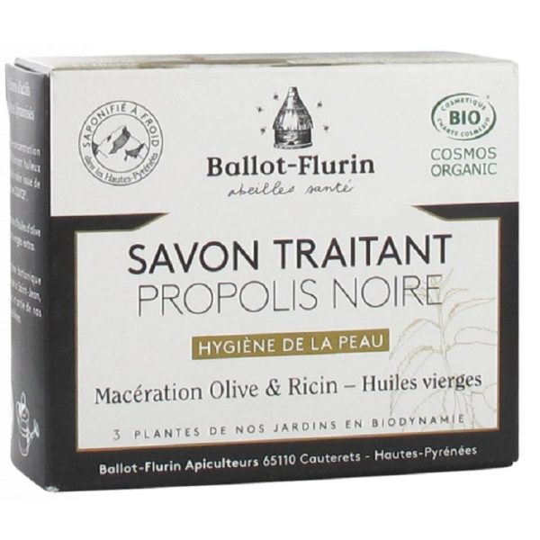 Ballot - Flurin - Savon à la propolis noire bio - 100g