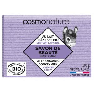 Cosmo Naturel - Savon au lait d'ânesse et Lavande
