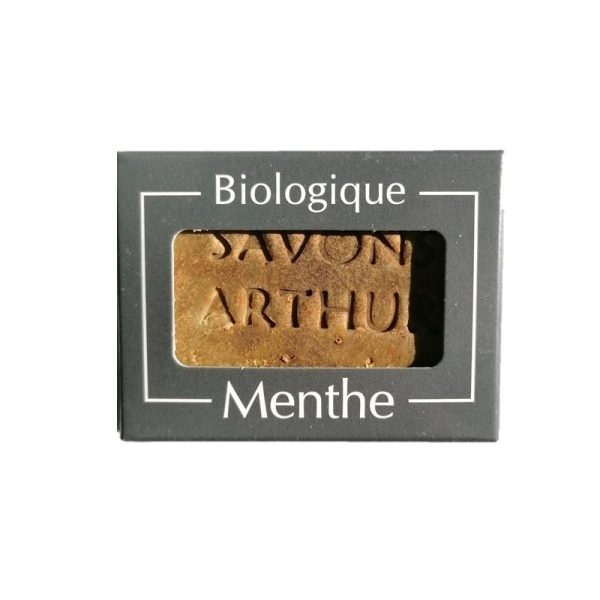 Savons Arthur - Savon Bio - Menthe poivrée - 100 g