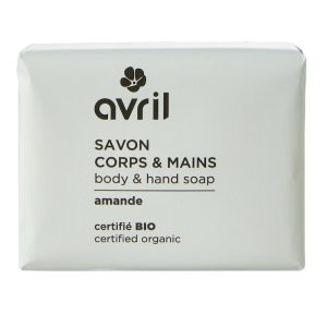 Avril - Savon corps et mains BIO - Amande - 100 g