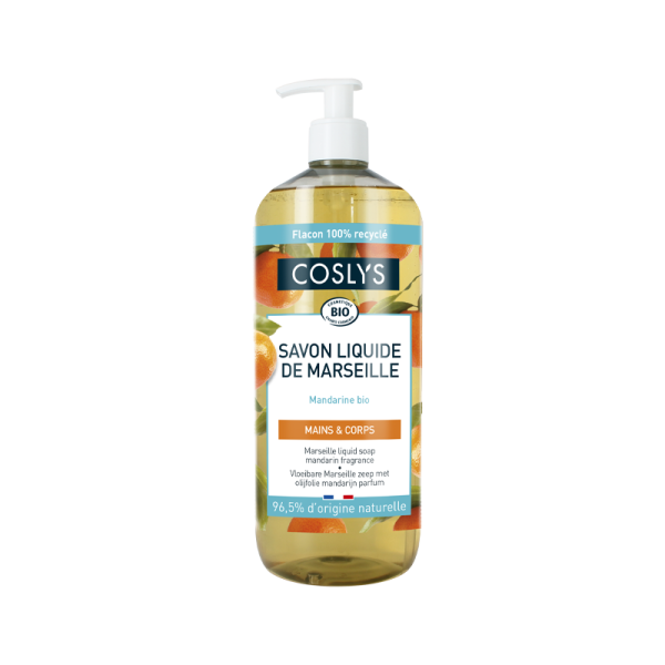 Coslys - Savon de Marseille liquide BIO mandarine 300 ml