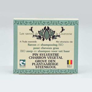 Les savons de la Couronne - Savon Pin sylvestre / charbon végétal 100 g