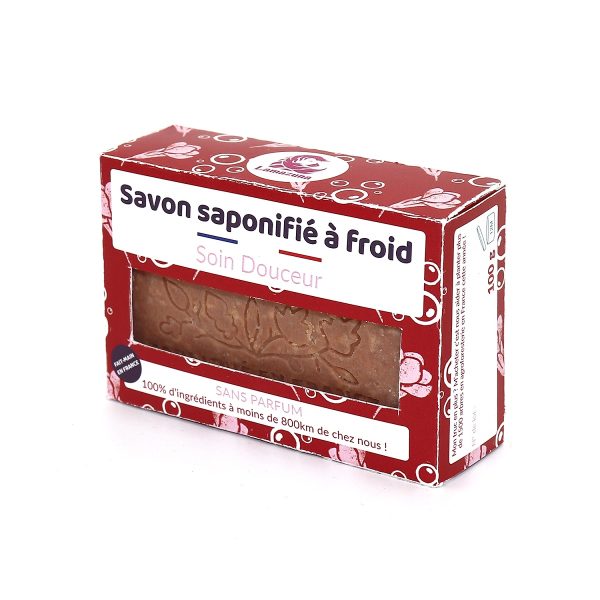 Lamazuna - Savon saponifié à froid - Soin Douceur - 100 g