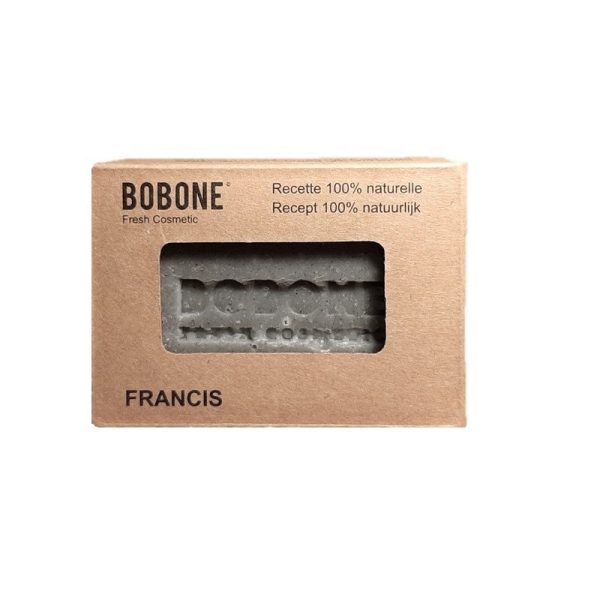 Bobone - Savon surgras au charbon actif - Francis - 90 g