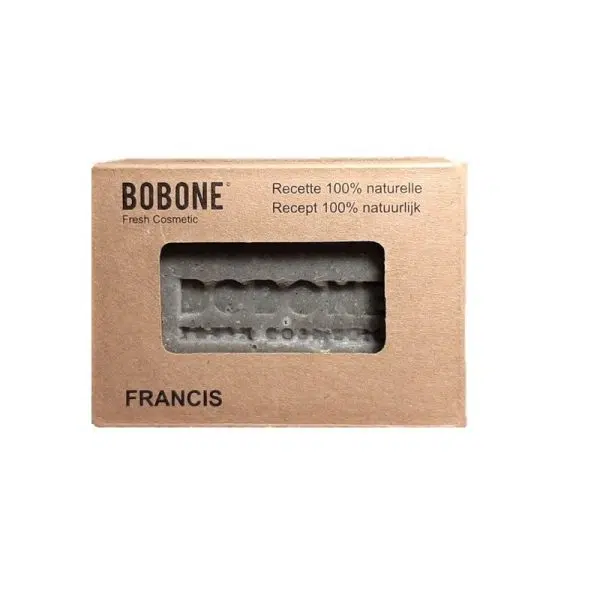 Bobone - Savon surgras au charbon actif - Francis - 90 g