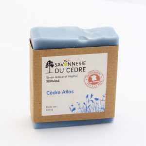 Savonnerie du Cèdre - Savon surgras - Cèdre de l'Atlas - 100 g