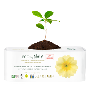 Naty - Serviette périodique 100 % Eco Flux Normal - 14 pcs