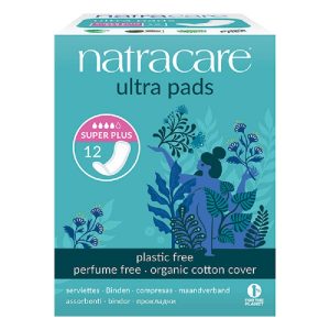 Natracare - Serviettes hygiéniques "Super Plus" 12 pièces