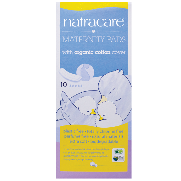 Natracare - Serviettes pour la maternité - 10 unités
