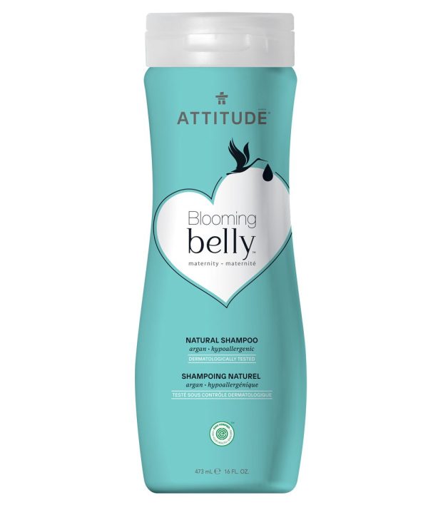 Attitude - Shampooing argan - Blooming belly - 473 ml