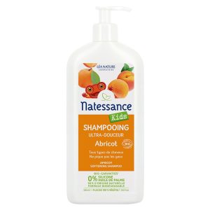Natessance - Shampooing enfant Ultra douceur Bio - Abricot - 500 ml