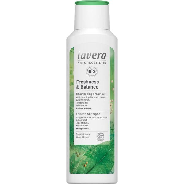 Lavera - Shampooing Fraîcheur et équilibre - Racines grasses - 250 ml