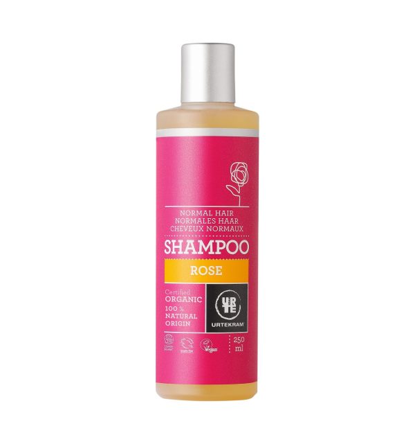 Urtekram - Shampooing rose cheveux normaux BIO 250 ml