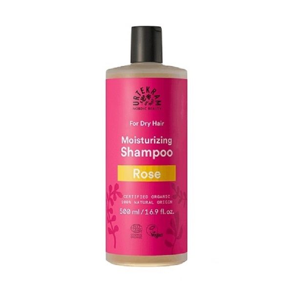 Urtekram - Shampooing rose cheveux secs BIO 500 ml