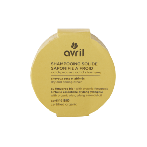 Avril - Shampooing solide Bio - Fenugrec - Cheveux secs - 100 g