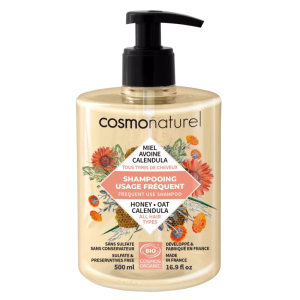 Cosmo Naturel - Shampooing Usage fréquent Tous types de cheveux - 500 ml