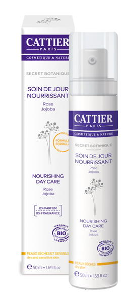 Cattier - Soin de jour nourrissant "secret botanique" BIO 50 ml