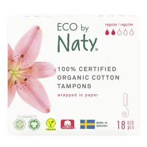 Naty - Tampons Normal sans applicateur - 18 pièces