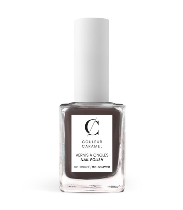 Couleur Caramel - Vernis à ongles bio-sourcé 11 ml - N°95 Brun intense